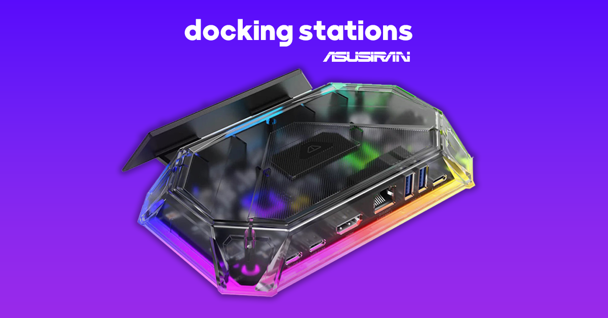 JSAUX: New docking stations, e.g. for Steam Deck and ROG Ally