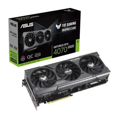 کارت گرافیک ایسوس TUF Gaming GeForce RTX 4070 SUPER OC Edition 12GB GDDR6X