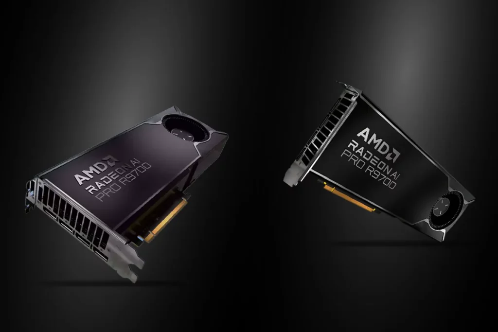 کارت گرافیک AMD AI PRO R9700 به صورت آنلاین فهرست شد