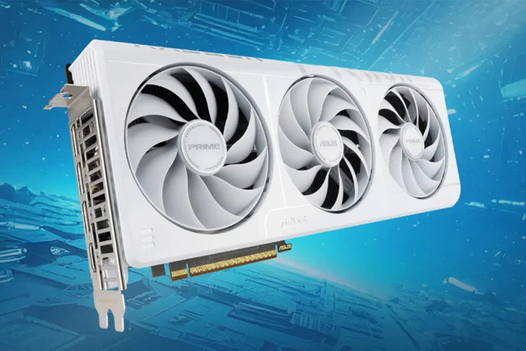 کارت گرافیک Radeon RX 9070 XT PRIME White معرفی شد