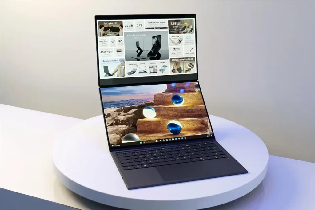 لپ تاپ Zenbook Duo 2026 ایسوس معرفی شد