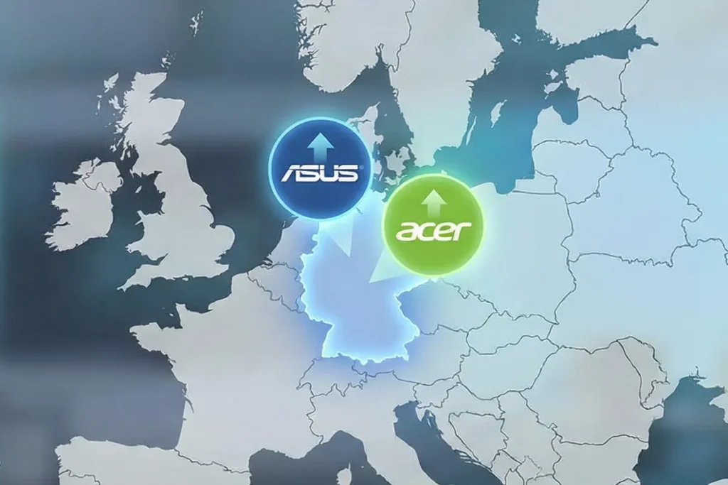 بازگشت ایسوس و ایسر به آلمان 