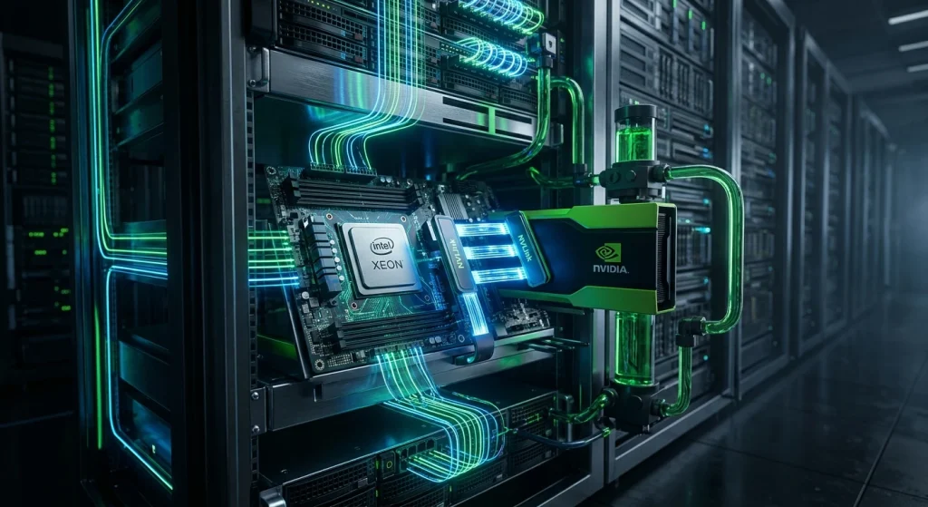 پردازنده‌های Xeon به فناوری NVLink