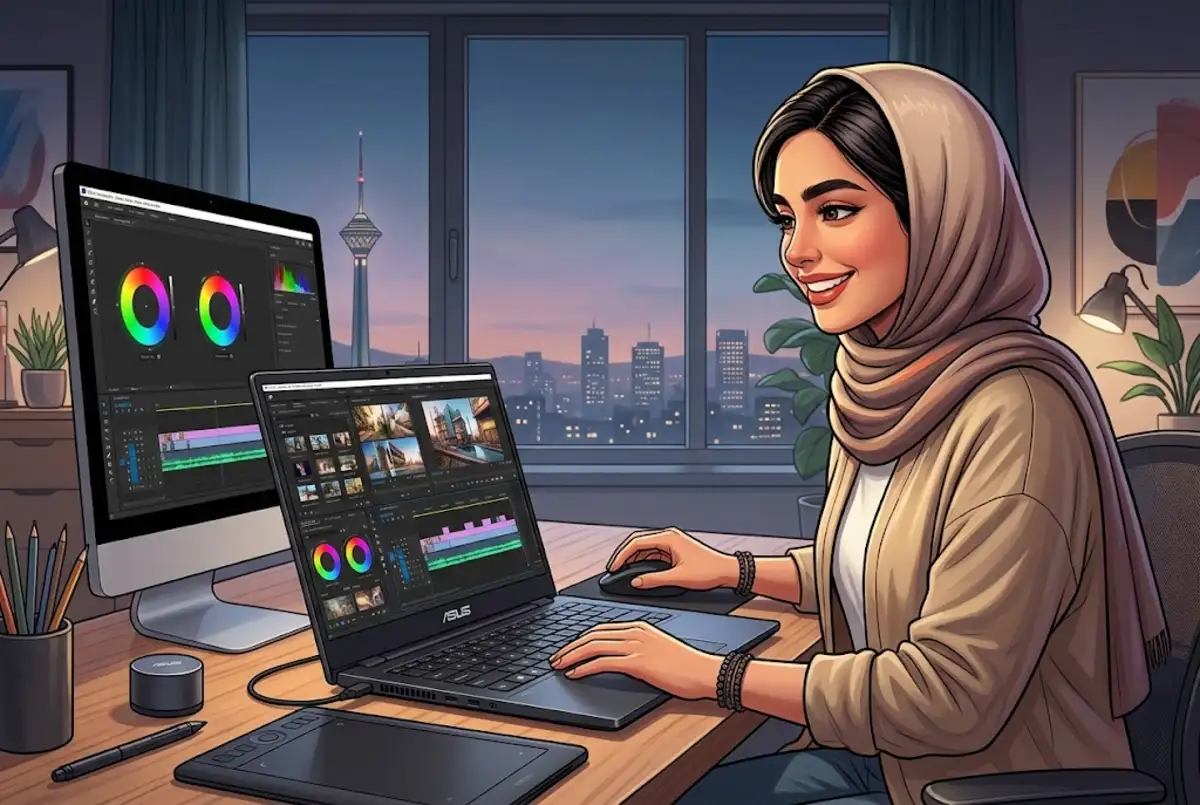 مقایسه لپ تاپ های پروآرت ایسوس و کریتور ام اس آی؛ کدام یک برای کار حرفه ای شما ساخته شده است؟