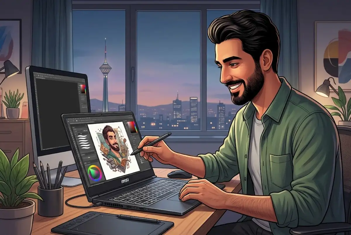 مقایسه لپ تاپ های پروآرت ایسوس و کریتور ام اس آی؛ کدام یک برای کار حرفه ای شما ساخته شده است؟