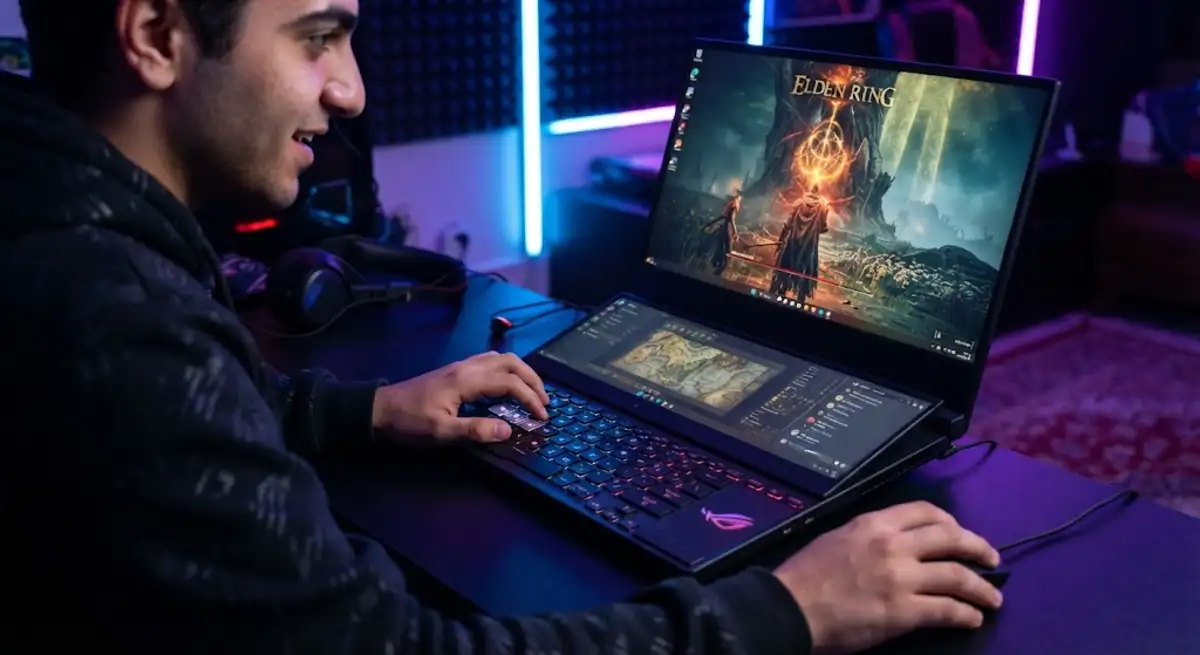 بررسی ROG Zephyrus Duo اولین گیمینگ بوک دو صفحه دنیا