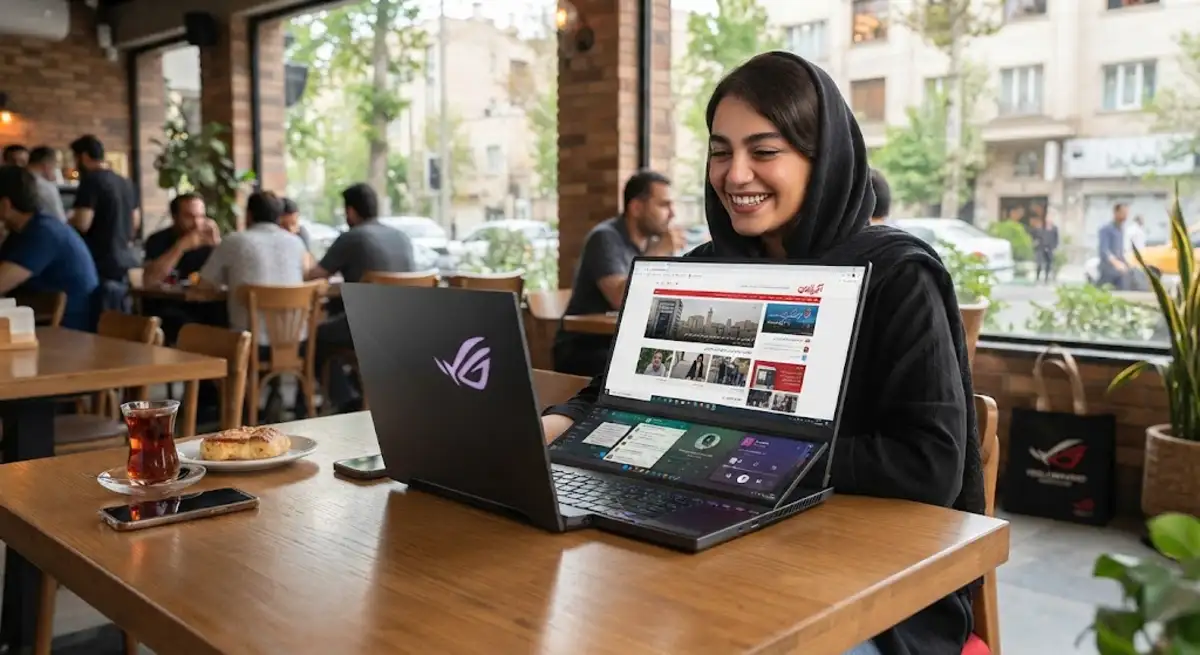 بررسی ROG Zephyrus Duo اولین گیمینگ بوک دو صفحه دنیا